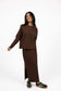 Wildfire Long Sleeve Tee (Chocolate) | Womens Tees Online | Gretel Lane
