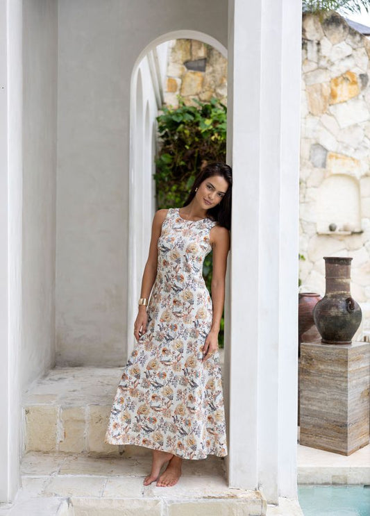 Willa Dress (Kaffir Print)