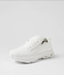 SuperSoft Women's Willin lightweight White Zip Sneaker | Gretel Lane