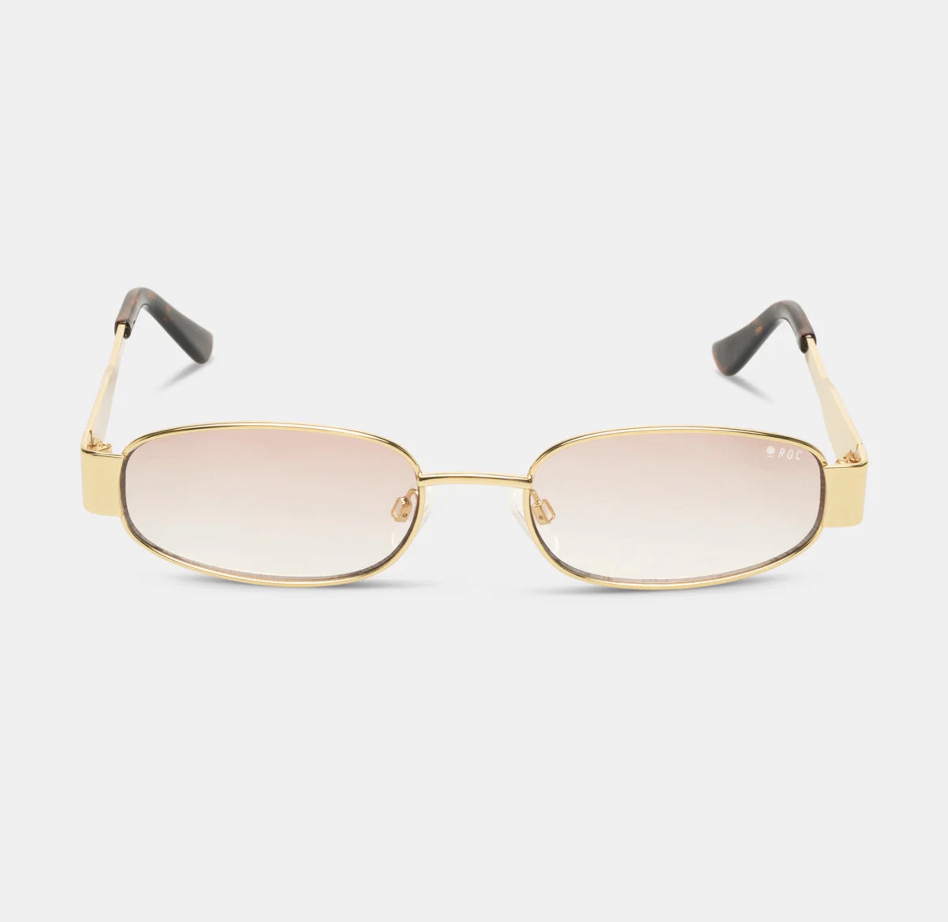 Roc Winx Oval Metal Frame Sunglasses Gold | Women's Sunglasses | Gretel ane