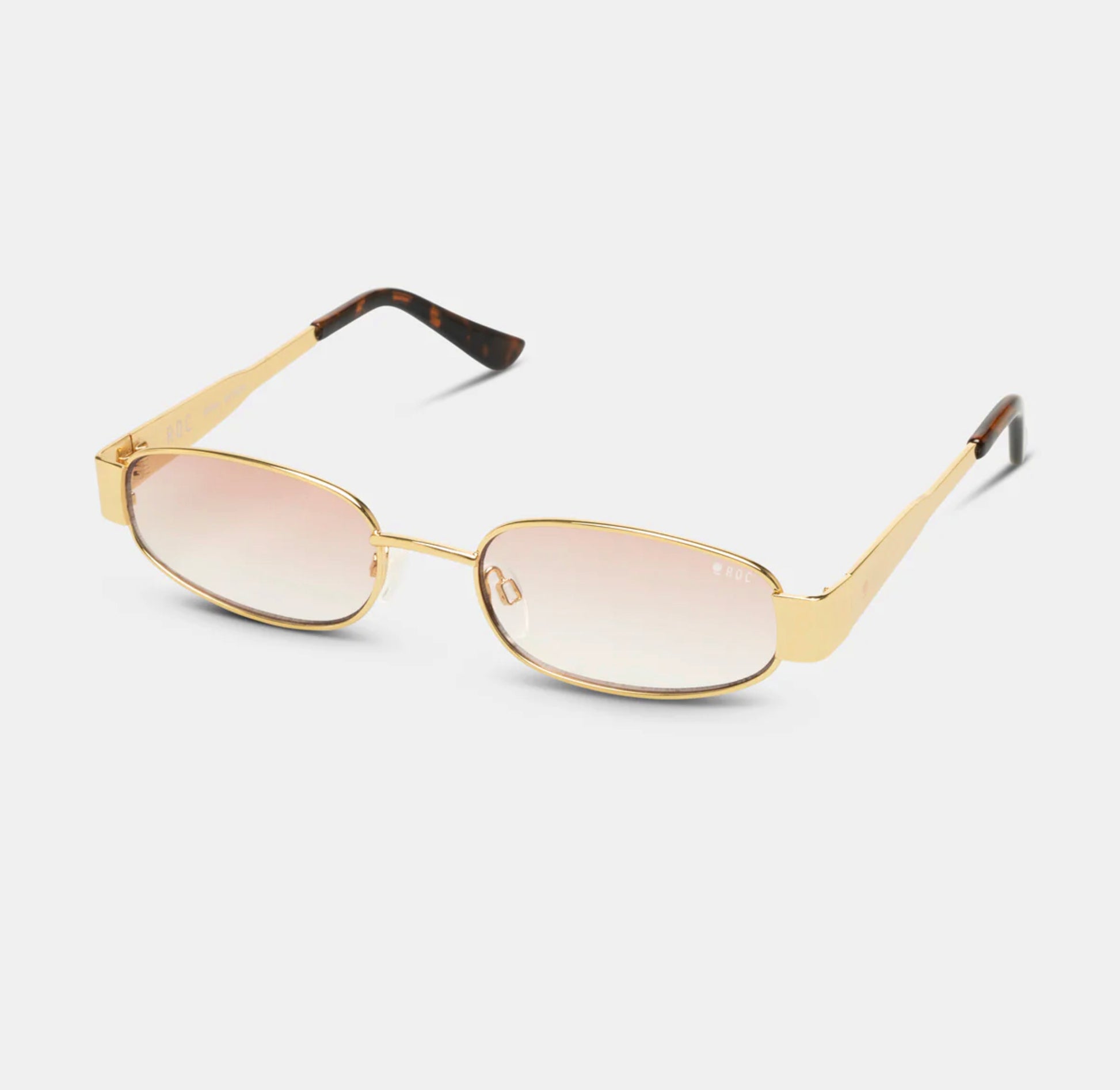 Roc Winx Oval Metal Frame Sunglasses Gold | Women's Sunglasses | Gretel ane
