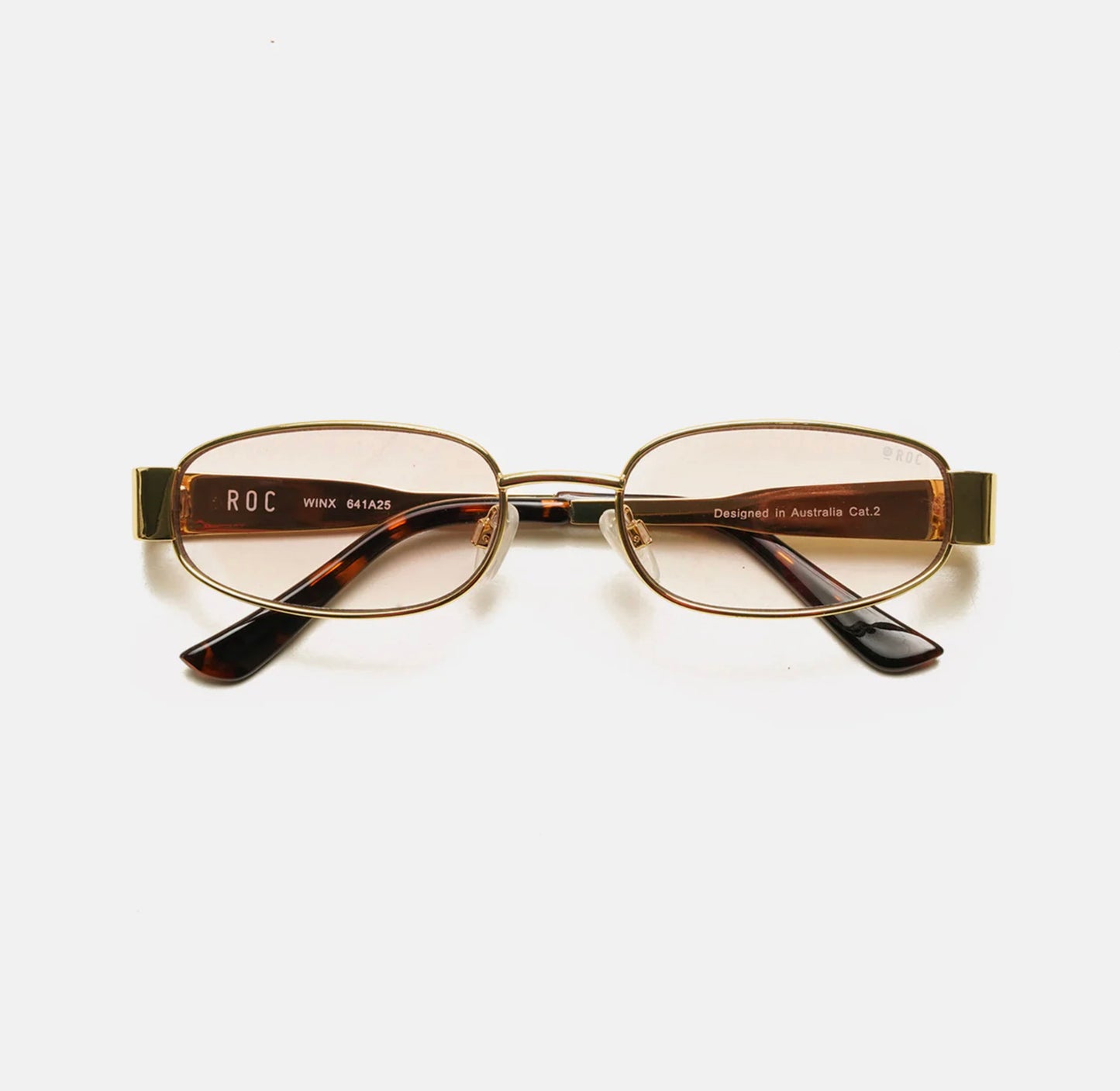 Roc Winx Oval Metal Frame Sunglasses Gold | Women's Sunglasses | Gretel ane