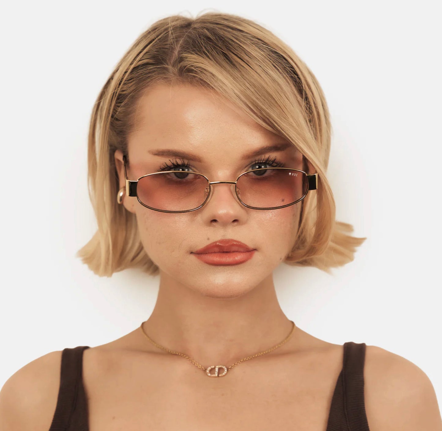 Roc Winx Oval Metal Frame Sunglasses Gold | Women's Sunglasses | Gretel ane