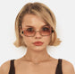 Roc Winx Oval Metal Frame Sunglasses Gold | Women's Sunglasses | Gretel ane