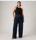 Levi Women's XL Straight Jeans in Dark Blue | Gretel Lane