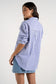 You Got This Oversized Shirt (Blue Stripe)