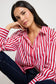 You Got This Oversized Shirt (Red Stripe)