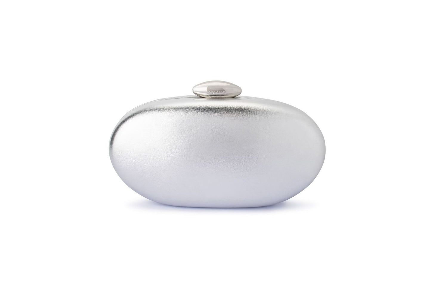Yuzu Oval Clutch (Silver)