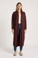 Eb & Ive Women's Knit Blend Maroon Zala Cardigan | Gretel Lane