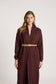 Eb & Ive Women's Knit Blend Maroon Zala Cardigan | Gretel Lane