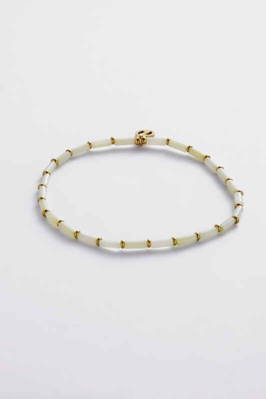 Zafino Zella Fine Stretch Bracelet White | Women's Jewellery | Gretel Lane