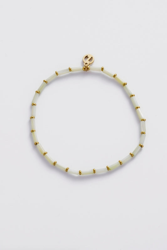 Zafino Zella Fine Stretch Bracelet White | Women's Jewellery | Gretel Lane