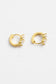 Zafino Women's Gold Zoe Crystal Huggie Earring | Gretel Lane