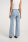 Zoey High Rise Wide Leg Jean (Light Blue)