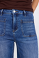 Among the Brave Zoey High Rise Wide Leg Jean in Marine Blue | Women's Jeans | Gretel Lane