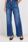 Among the Brave Zoey High Rise Wide Leg Jean in Marine Blue | Women's Jeans | Gretel Lane