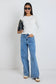 Zoey High Rise Wide Leg Jean (Signature Blue)