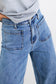 Zoey High Rise Wide Leg Jean (Signature Blue)
