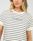 AAE Washed Stripe Tee (Black)