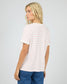 All About Eve AAE Washed Cotton Tee Orchid Stripe | Women's T-shirt | Gretel Lane