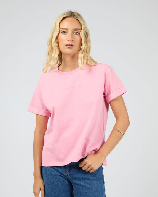 AAE Washed Tee (Carnation Pink)