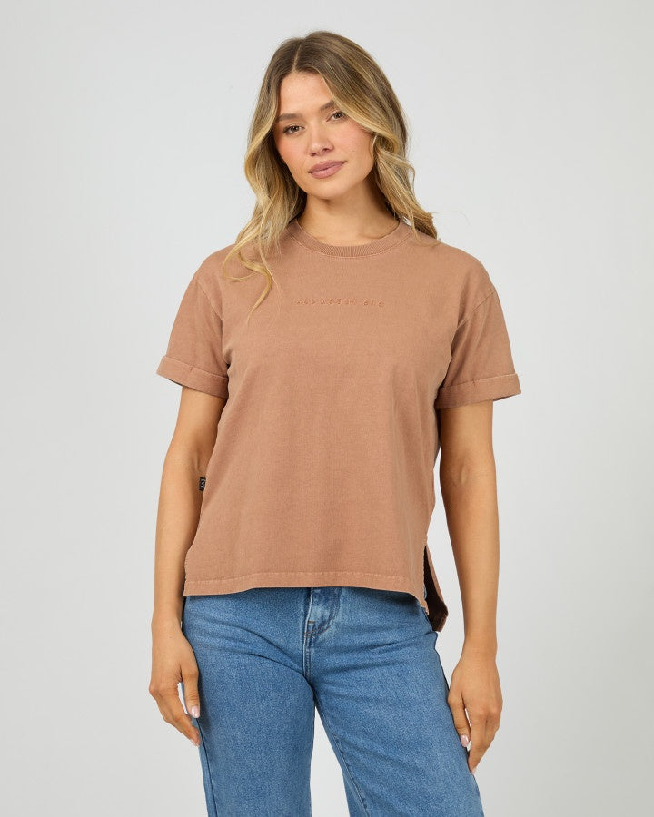 AAE Washed Tee (Cinnamon)