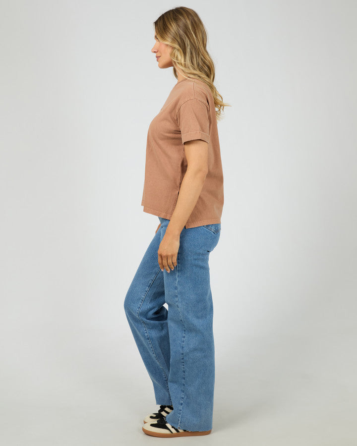 AAE Washed Tee (Cinnamon)