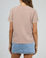 All About Eve Washed Cotton Tee in Fawn | Women's T-shirts | Gretel Lane
