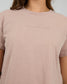 All About Eve Washed Cotton Tee in Fawn | Women's T-shirts | Gretel Lane