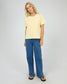 AAE Washed Cotton Tee Lemon | Women's T-shirt | Gretel Lane