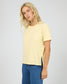 AAE Washed Cotton Tee Lemon | Women's T-shirt | Gretel Lane