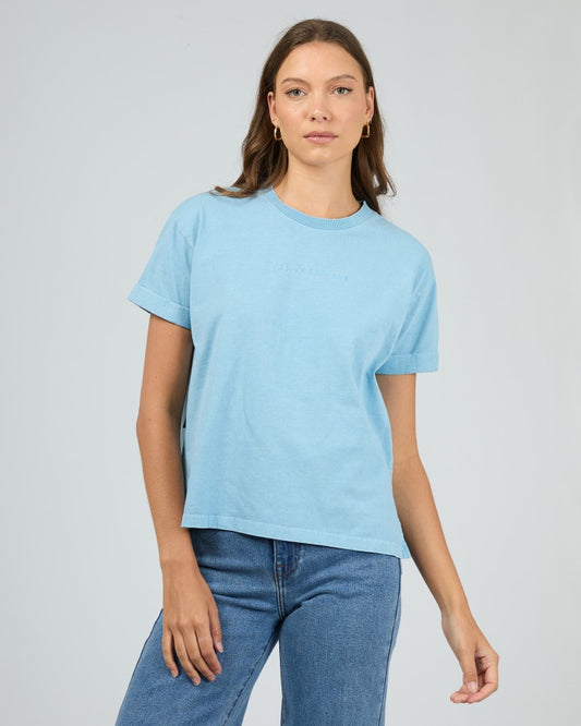 AAE Washed Tee (Vintage Blue)