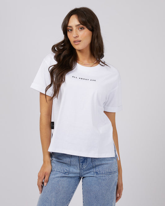 AAE Washed Tee (White)