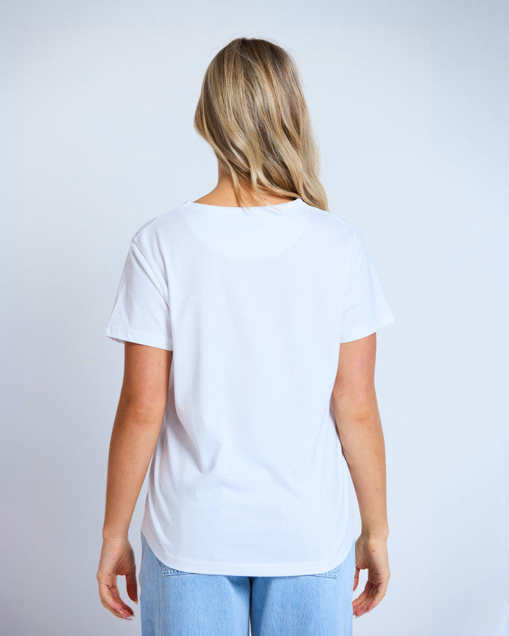 Ace Tee (White/ Postcards from Italy)