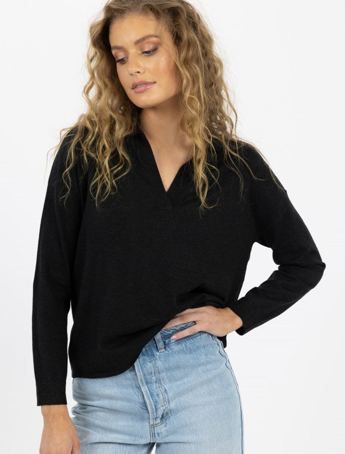 Addison Top (Black)