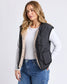 Foxwood Women's Sherpa Lined Alberta Vest in Black | Gretel Lane
