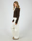 All About Eve women's  Brown Knit Bayside Cardigan | Gretel Lane