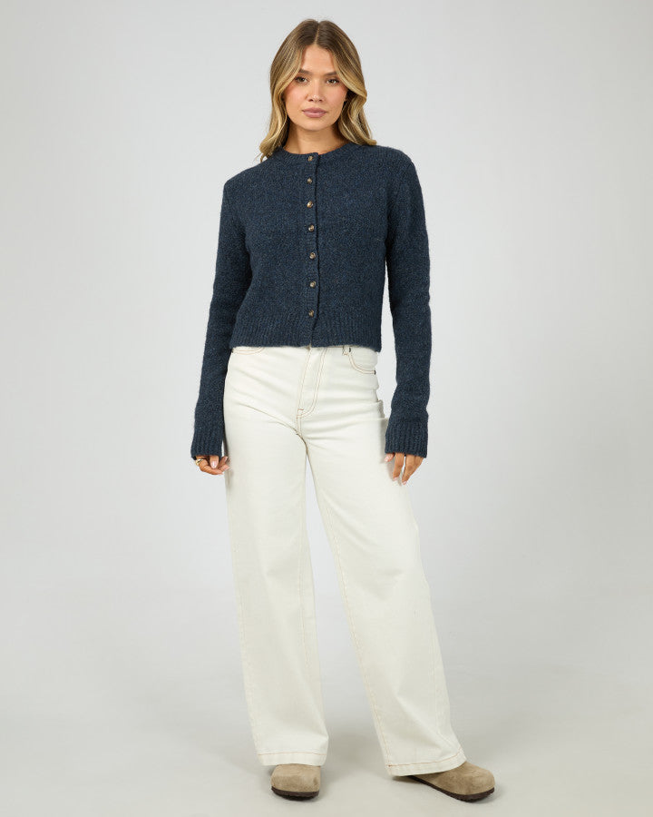 All About Eve Women's Navy Knit Bayside Cardigan | Gretel Lane
