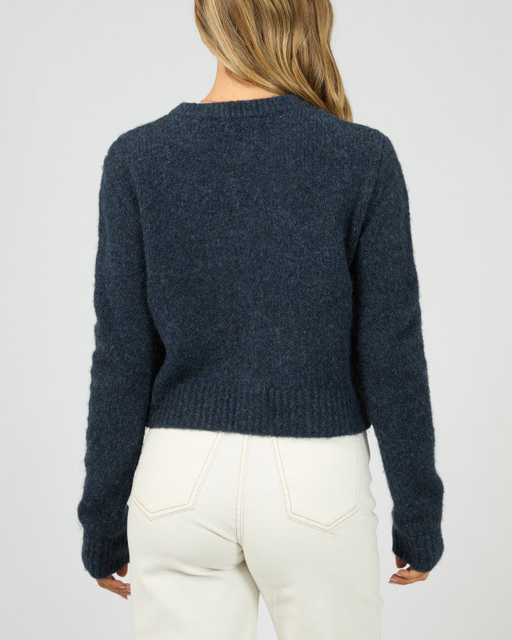 All About Eve Women's Navy Knit Bayside Cardigan | Gretel Lane