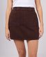 All About Eve Becca Mini Denim Skirt Brown | Women's Clothing | Gretel Lane