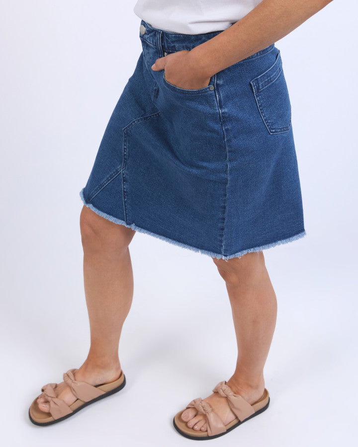 Belle Skirt (Mid Blue)