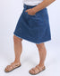 Belle Skirt (Mid Blue)