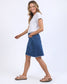 Belle Skirt (Mid Blue)