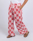 Biarittz Pant (Crimson Print)