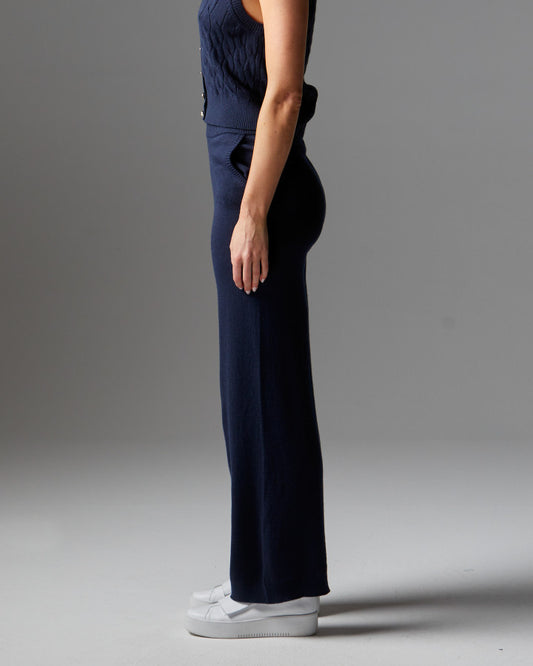Bluebell Knit Pant (Navy)