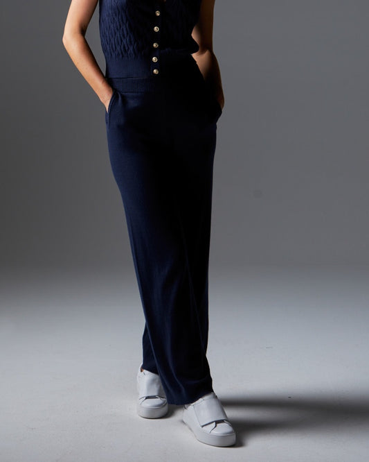 Bluebell Knit Pant (Navy)