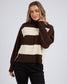 Canterbury Knit (Coffee Quartz & Vintage White)