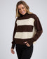 Canterbury Knit (Coffee Quartz & Vintage White)