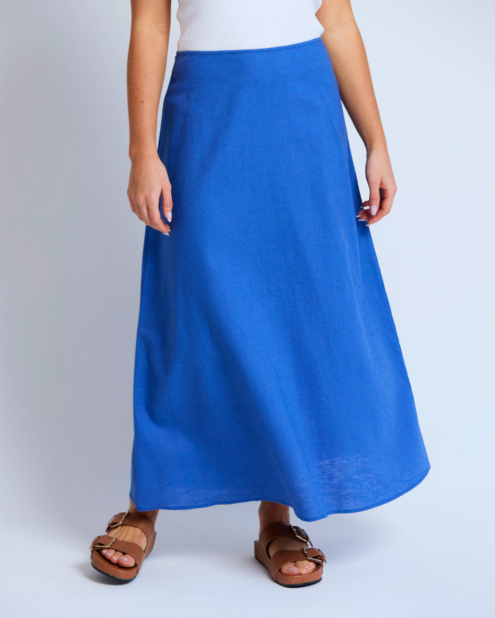 Casey Skirt (Cornflower) | Blue Skirt | Gretel Lane