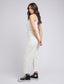 Charlie High Rise Wide Leg Jean (Vintage White)